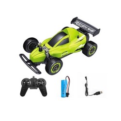 COCHE DE CARRERAS JJRC Q72B CON 5 CANALES 2.4GHZ VERDE